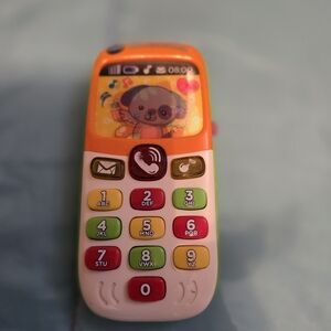 VTech Little SmartPhone Pretend Toy Kids Learning Music Phone Tested WORKS!!
